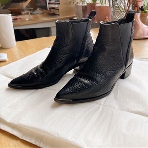 Acne Studios Jensen Boots, Grain Black